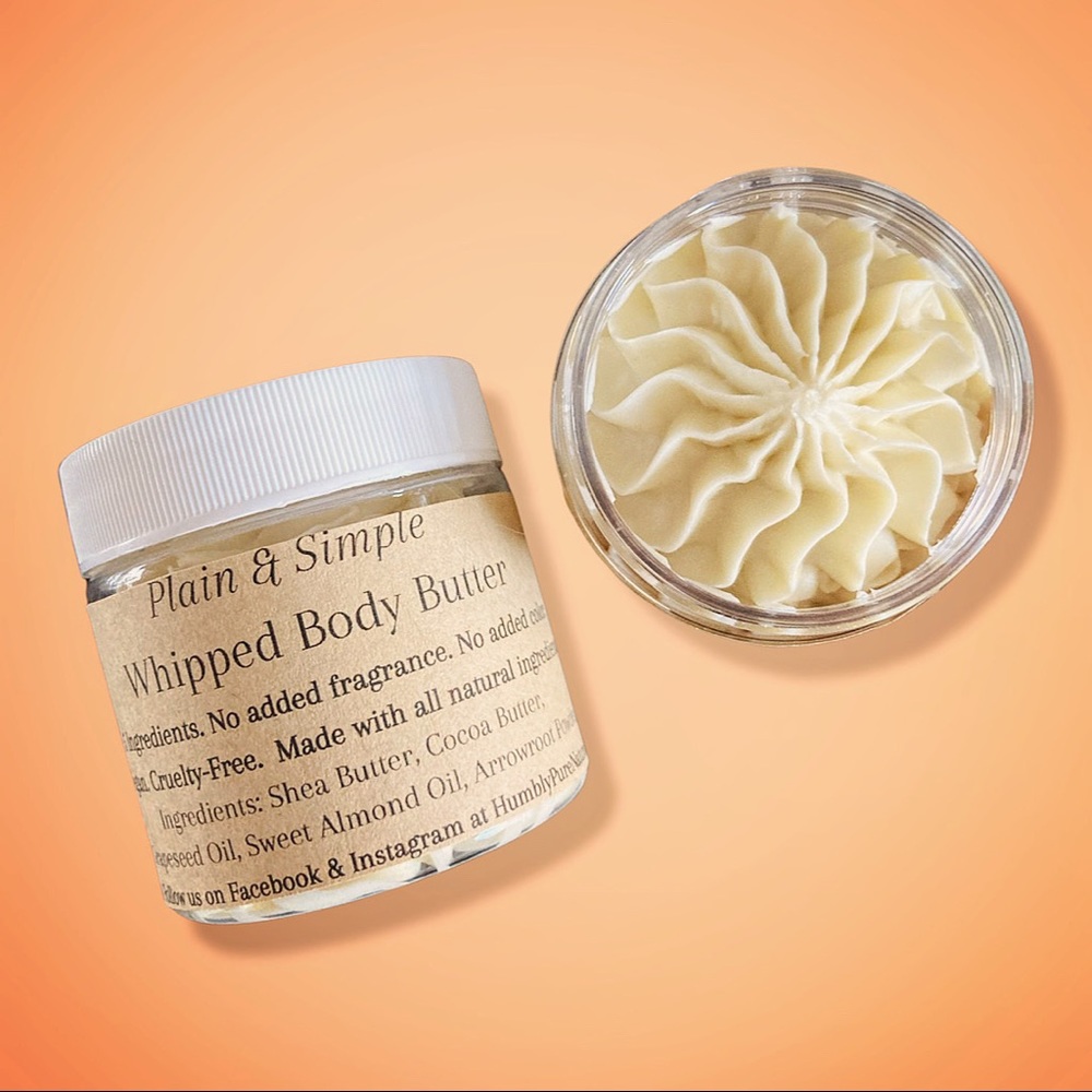 Handcrafted Organic Whipped Body Butter
